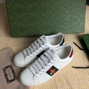Gucci Ace Embroidered Bee Women Sneakers